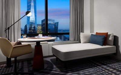 Day room at M Social New York Downtown.