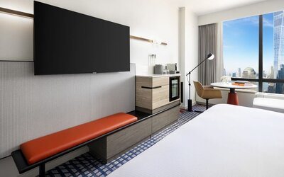 Day room at M Social New York Downtown.