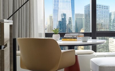 Day room at M Social New York Downtown.