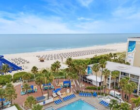 Outdoor pool at Island Grand At TradeWinds.