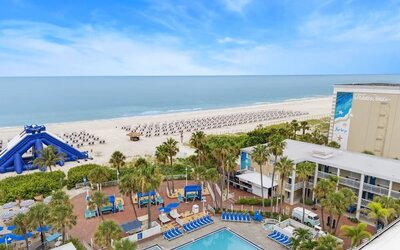 Outdoor pool at Island Grand At TradeWinds.