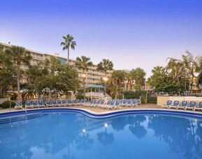 Outdoor pool at Island Grand At TradeWinds.