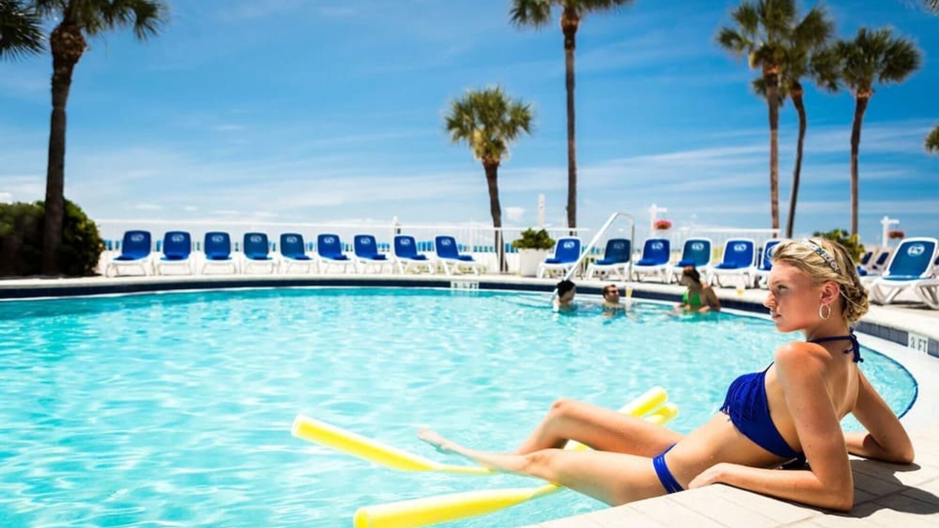 Outdoor pool at Island Grand At TradeWinds.