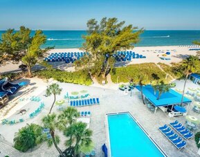 Outdoor pool at RumFish Beach At TradeWinds.