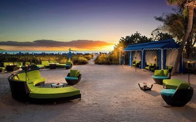 Terrace at RumFish Beach At TradeWinds.