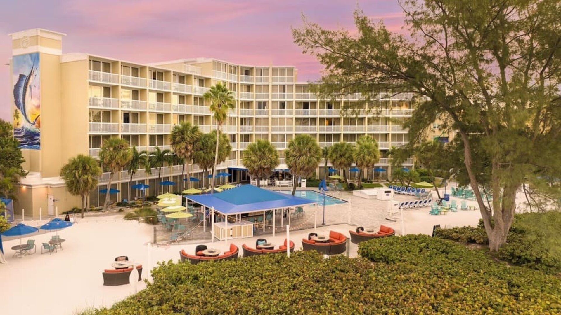 Hotel exterior at RumFish Beach At TradeWinds.