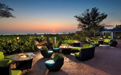 Terrace at RumFish Beach At TradeWinds.