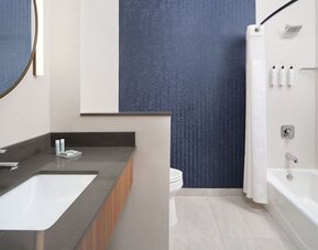 Bathroom at Fairfield By Marriott Inn & Suites Fort Lauderdale Northwest.