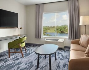 Day room at Fairfield By Marriott Inn & Suites Fort Lauderdale Northwest.