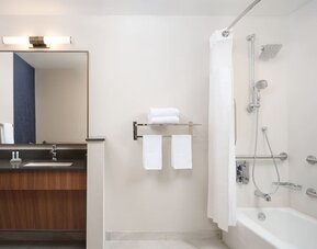 Bathroom at Fairfield By Marriott Inn & Suites Fort Lauderdale Northwest.