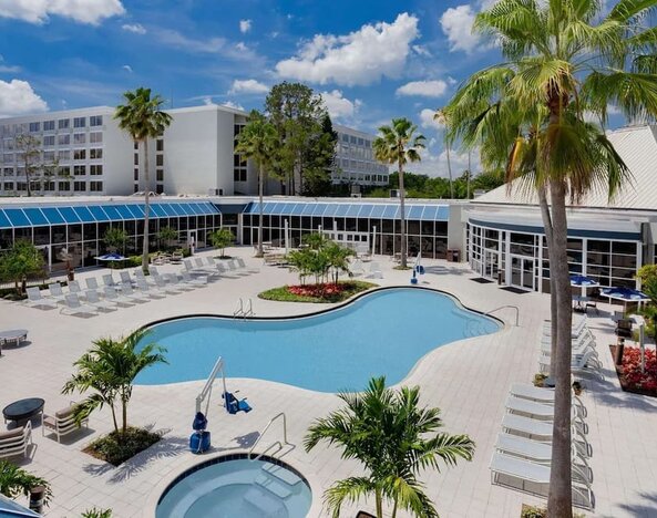 Pool at Holiday Inn Resort Kissimmee By The Parks By IHG.