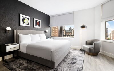 Day use room at Arthouse Hotel NYC.