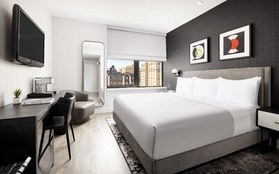 Day use room at Arthouse Hotel NYC.