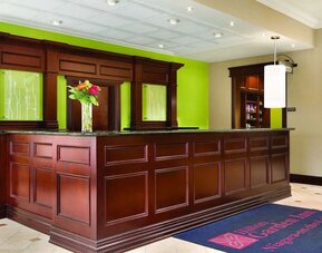 Reception at Hilton Garden Inn Niagara-on-the-Lake.