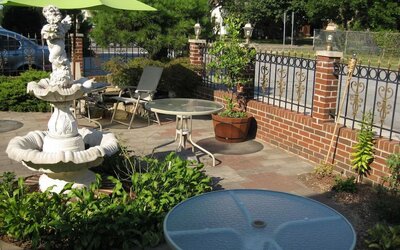 Exterior at Jones Beach Hotel.