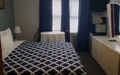 Day room at Jones Beach Hotel.