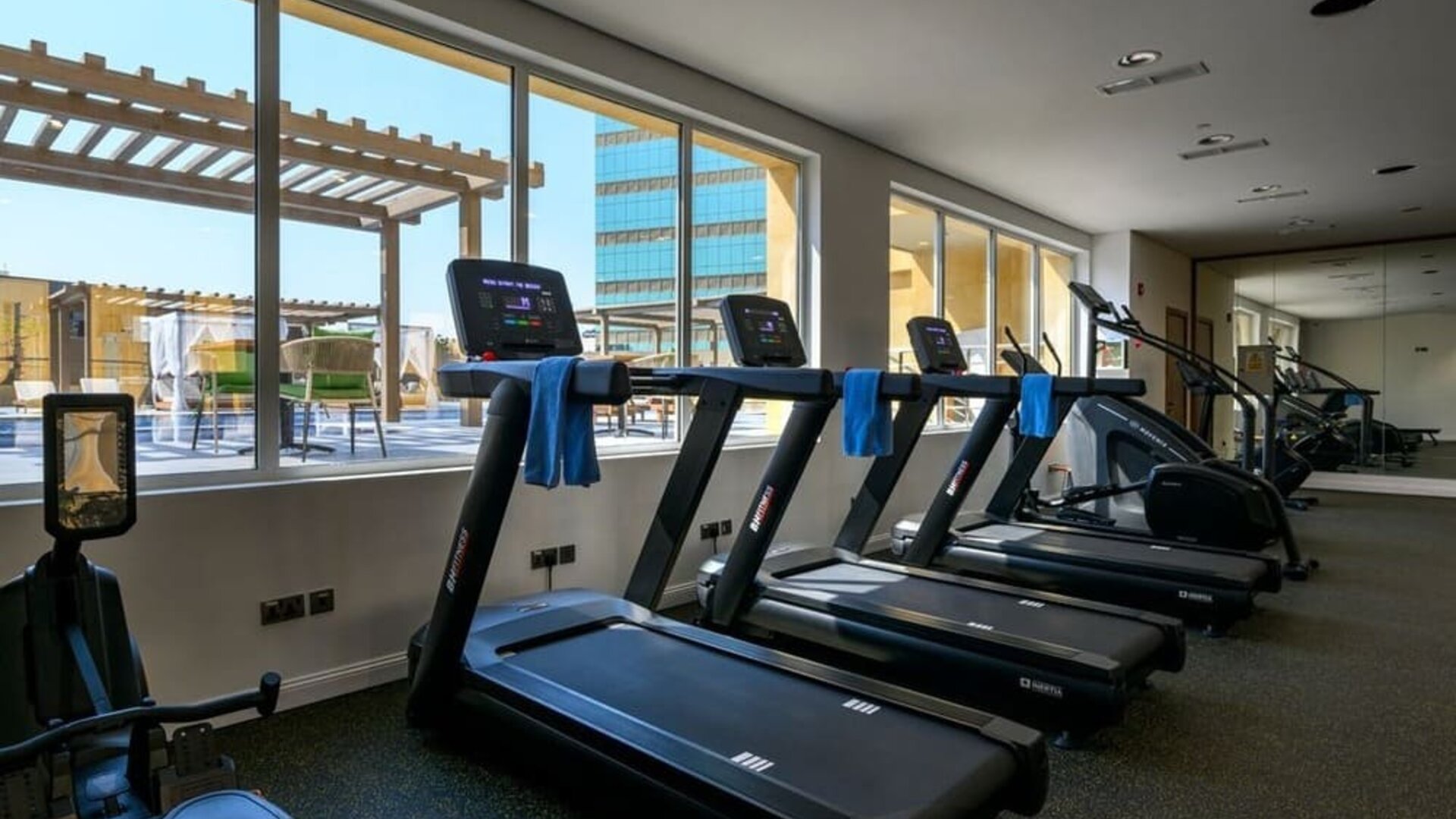 Gym at DoubleTree By Hilton Jeddah Al Andalus Mall.