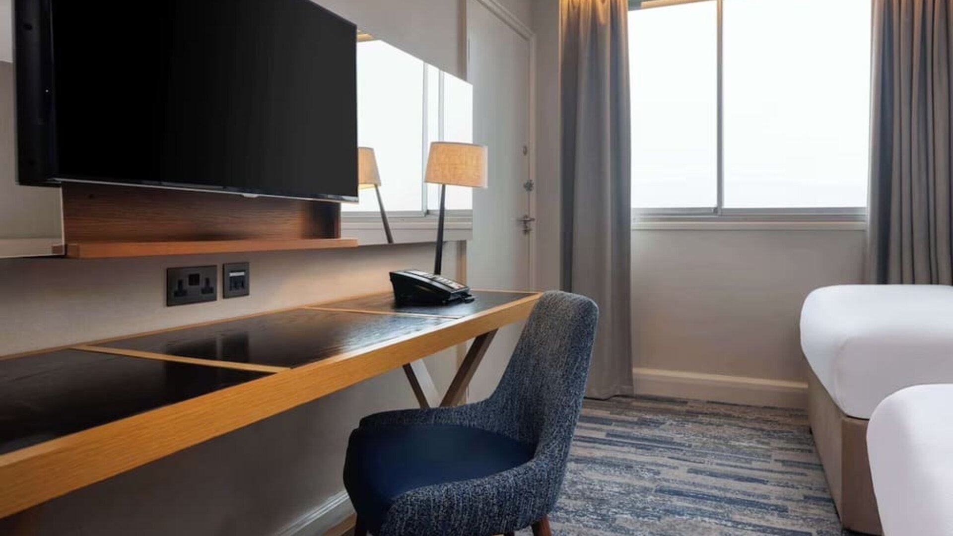 Day room at Hilton Leeds City.