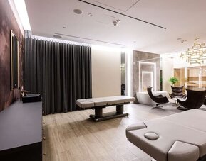 Sauna and spa at DoubleTree By Hilton Krakow Hotel & Convention Center.