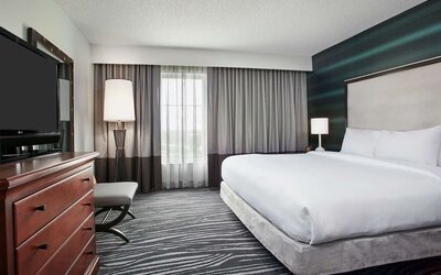 Day room at Embassy Suites By Hilton Orlando Airport.