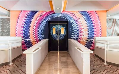 Lobby at Pullman Miami Airport.