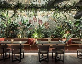 Dining area at THesis Hotel Miami Coral Gables, Curio Collection By Hilton.