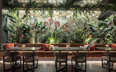 Dining area at THesis Hotel Miami Coral Gables, Curio Collection By Hilton.