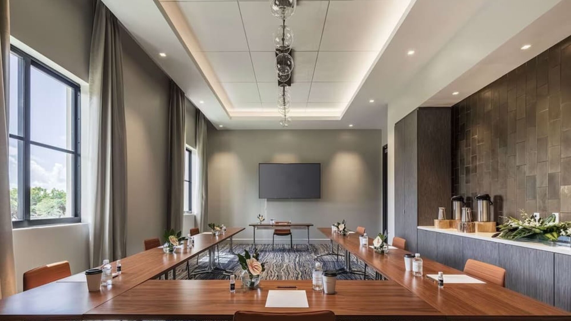 Meeting room at THesis Hotel Miami Coral Gables, Curio Collection By Hilton.