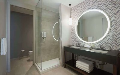 Bathroom at THesis Hotel Miami Coral Gables, Curio Collection By Hilton.
