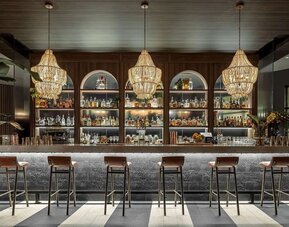 Bar at THesis Hotel Miami Coral Gables, Curio Collection By Hilton.