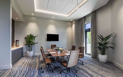 Meeting room at THesis Hotel Miami Coral Gables, Curio Collection By Hilton.