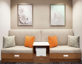 Business center at Hampton Inn & Suites Miami Kendall.