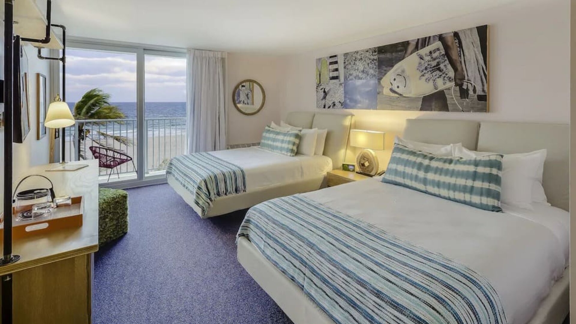 Day room at Plunge Beach Resort.