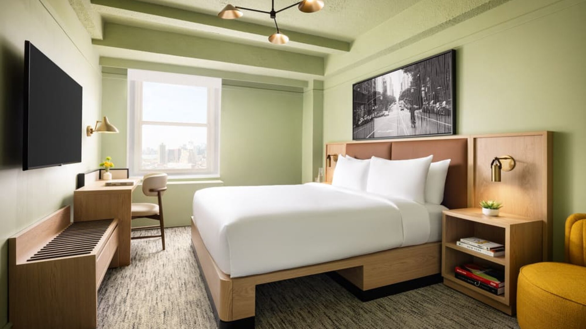 Day room at Row NYC.