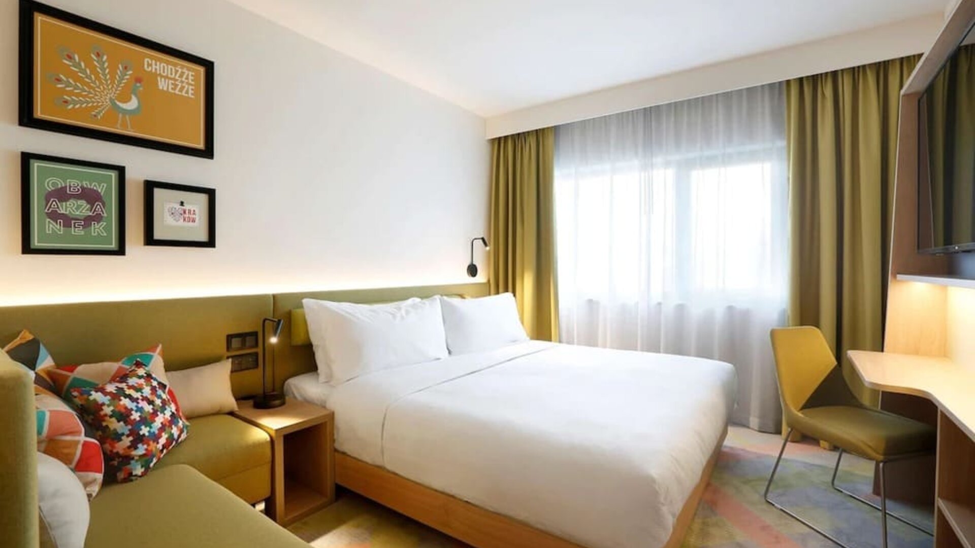 Day room at Hampton By Hilton Krakow Airport.