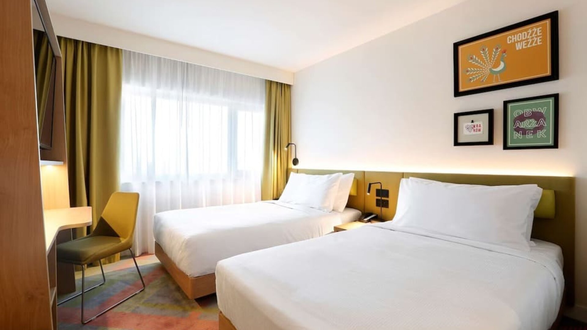 Day room at Hampton By Hilton Krakow Airport.