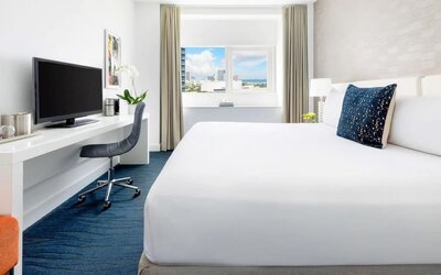 Day room at YVE Hotel Miami.