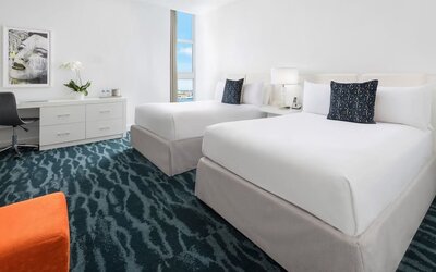 Day room at YVE Hotel Miami.