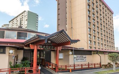 Exterior at Pagoda Hotel.