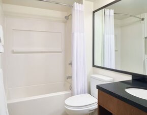 Bathroom at Pagoda Hotel.