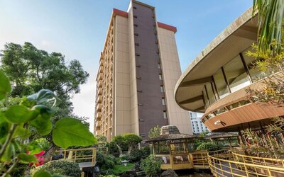 Exterior at Pagoda Hotel.