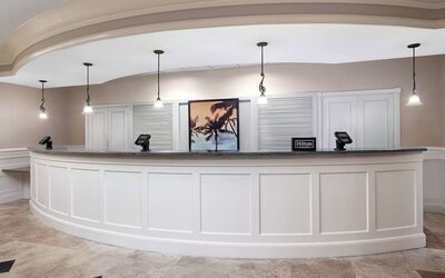 Reception at DoubleTree By Hilton Sunrise.