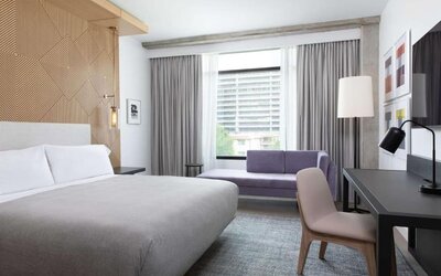 Day room at Canopy By Hilton Austin Downtown.