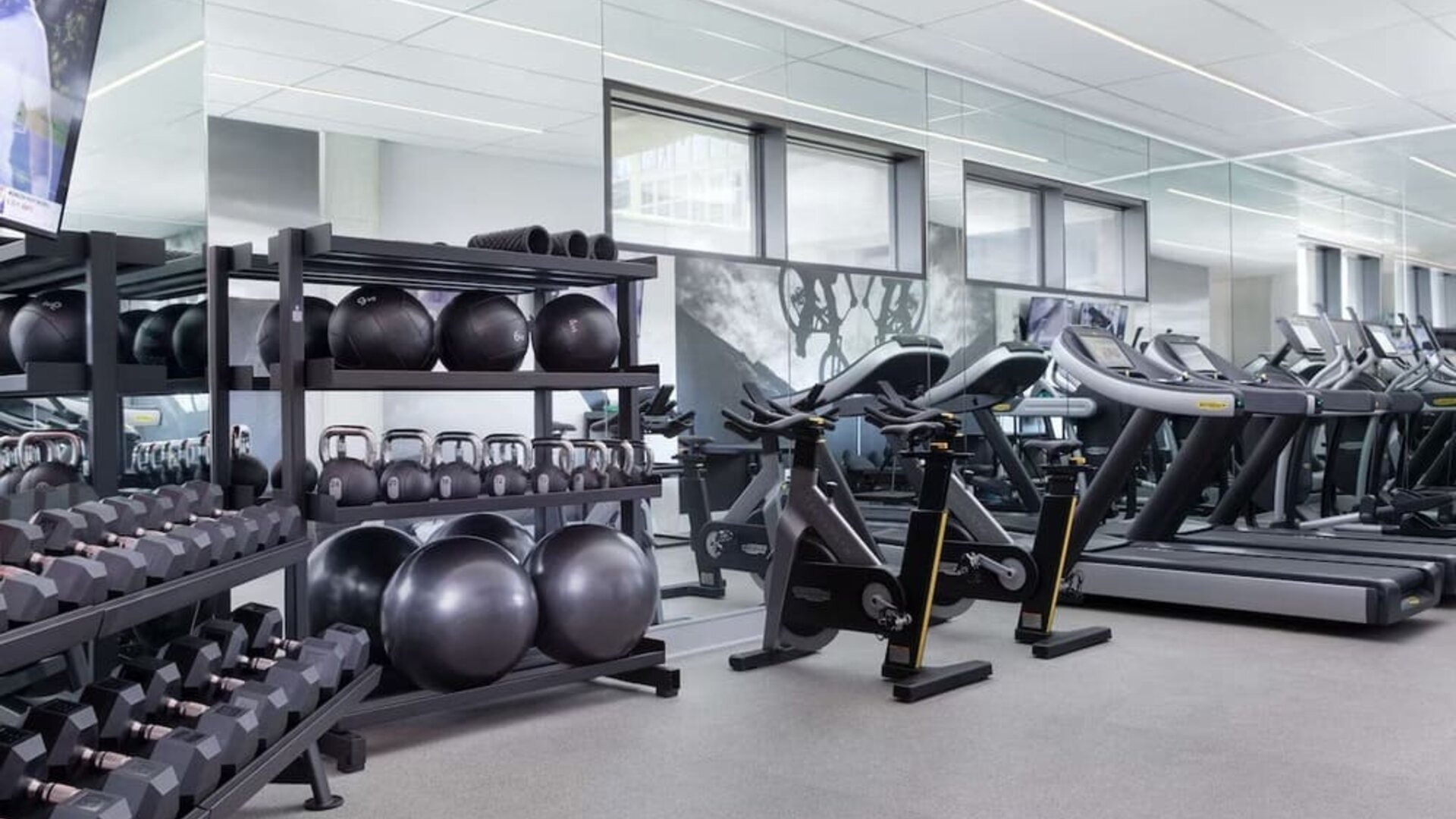 Gym at Canopy By Hilton Austin Downtown.