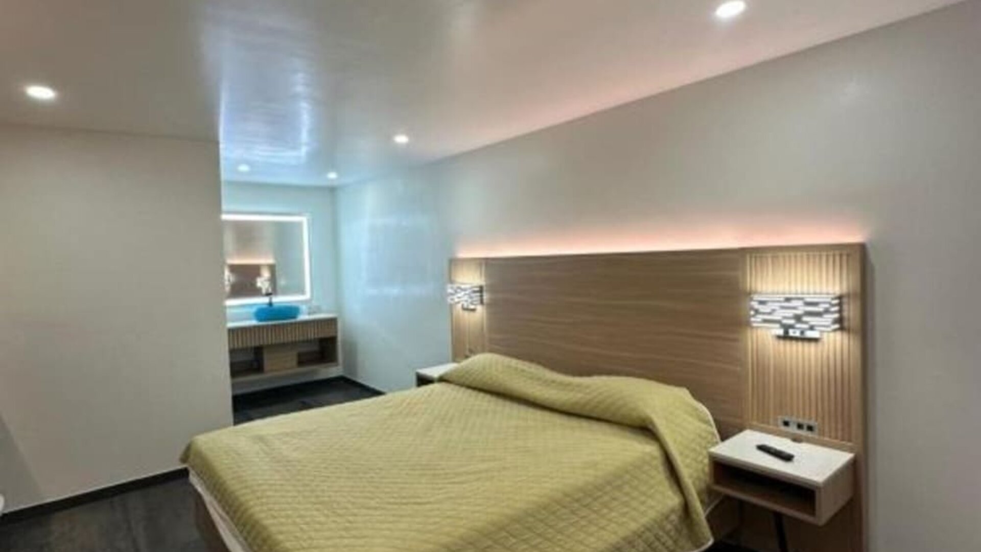 Day room at Nubell Motel.