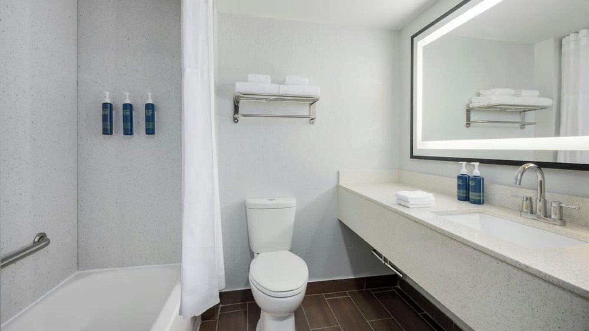 Bathroom at Four Points By Sheraton College Park Atlanta Airport.