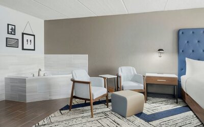 Day room at Four Points By Sheraton College Park Atlanta Airport.