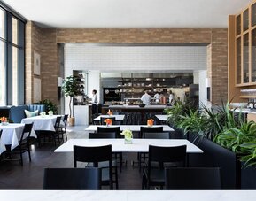 Restaurant at Canopy By Hilton Austin Downtown.