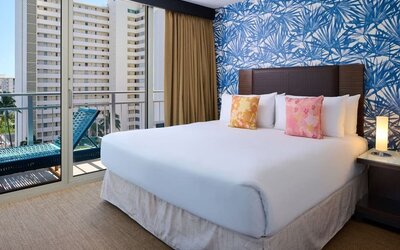 Day room at Kaimana Beach Hotel.