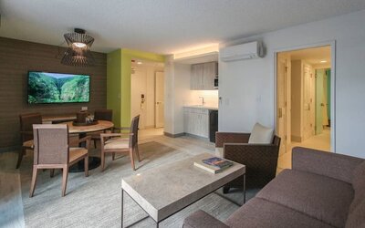 Day room at Kaimana Beach Hotel.